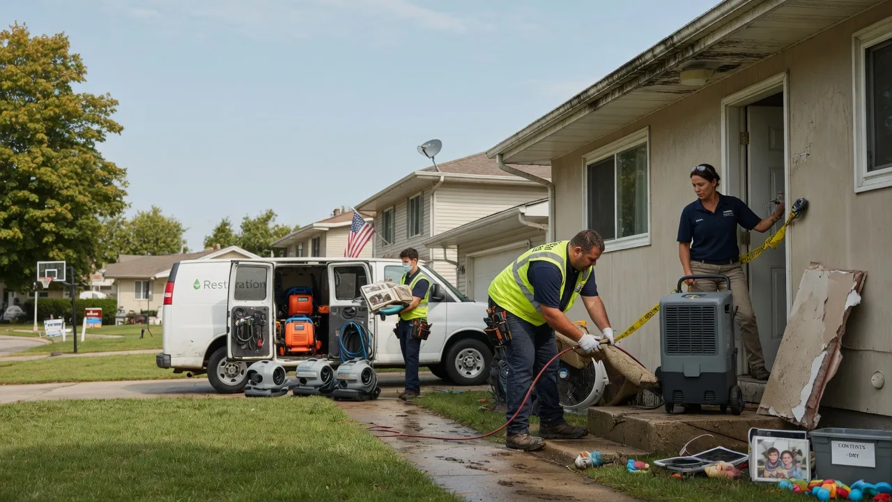 Water Damage Restoration in Marion, WI near me